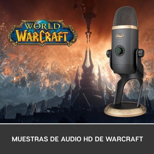 Blue Microphones Yeti X World of Warcraft Professional Edition Microfone USB Profissional