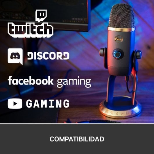 Blue Microphones Yeti X World of Warcraft Professional Edition Microfone USB Profissional
