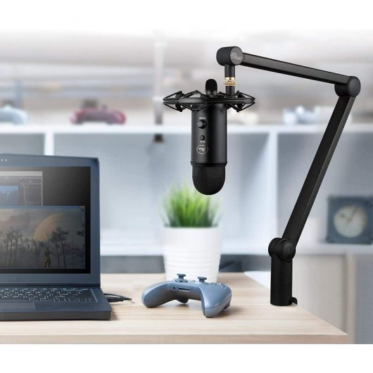Blue Microphones Compass Brazo Articulado Tubular Premium para Broadcast