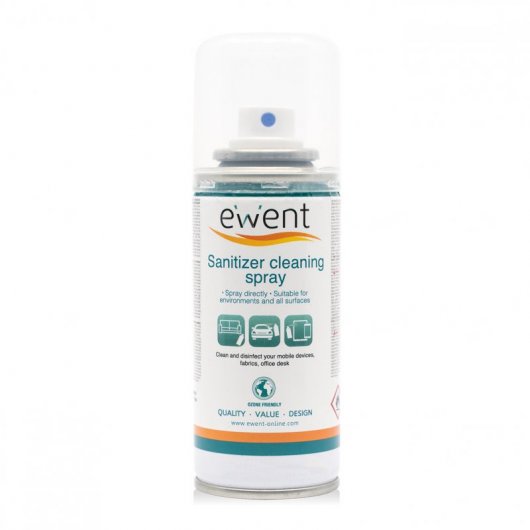 Ewent EW5675 Detergente Desinfectante en Spray para Superficies 100ml