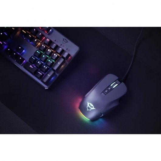 Trust GXT 970 Morfix Ratón Gaming RGB 10000 DPI