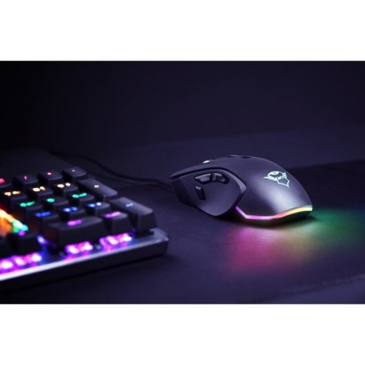 Trust GXT 970 Morfix Ratón Gaming RGB 10000 DPI