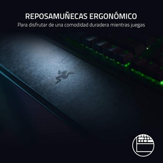 Razer BlackWidow V3 Clavier Gaming Mécanique Rétroéclairé Noir Switch Vert