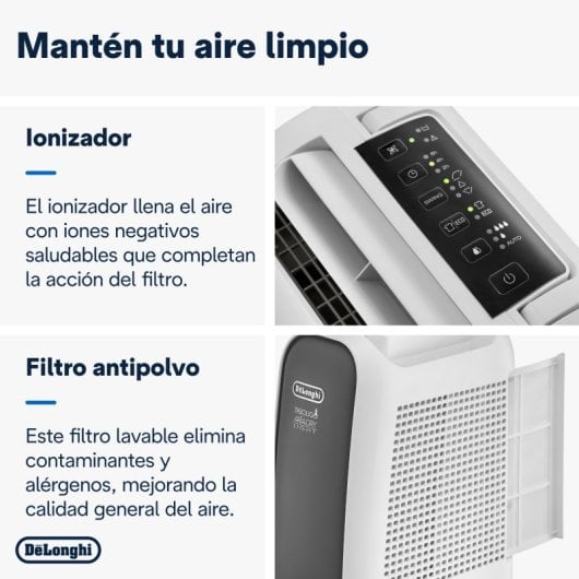 DeLonghi DNS65 Deshumidificador 2.8L