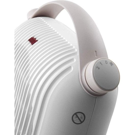 Chauffage Céramique DeLonghi HFS30B24.W 2400W Blanc Compact