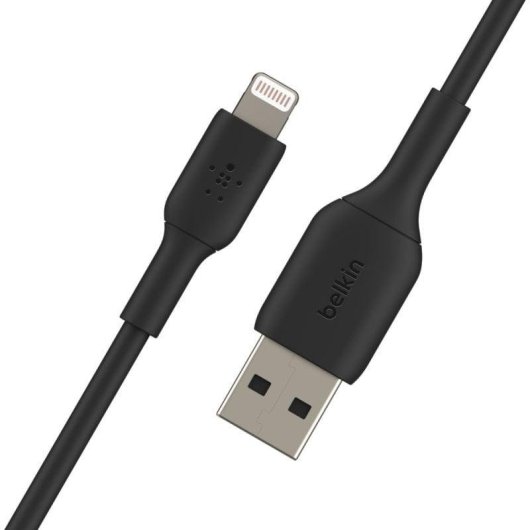 Cabo Belkin Boost Charge Lightning USB-A 1 m Preto MFi