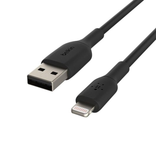 Cabo Belkin Boost Charge Lightning USB-A 1 m Preto MFi