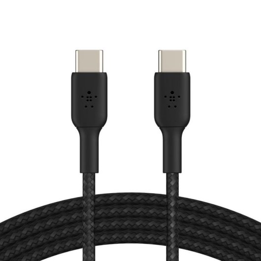 Cavo USB-C a USB-C Belkin Boost Charge Intrecciato 1m Nero