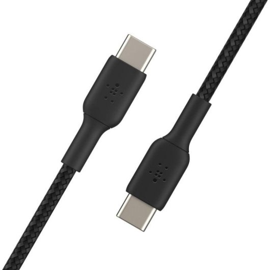 Cavo USB-C a USB-C Belkin Boost Charge Intrecciato 1m Nero