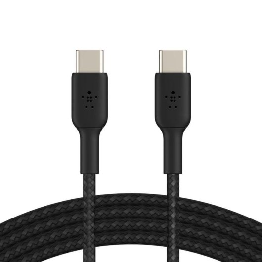 Cavo USB-C a USB-C Belkin Boost Charge Intrecciato 1m Nero