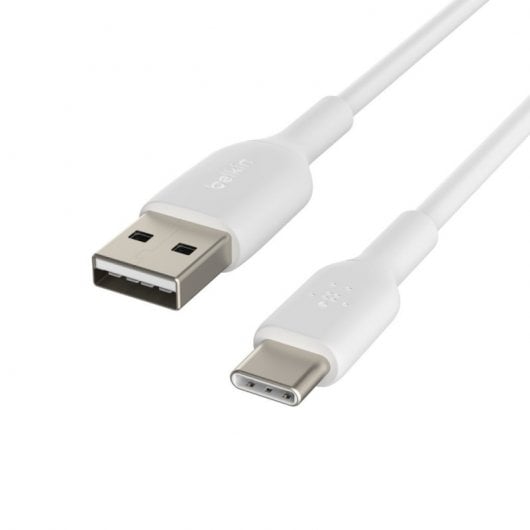 Câble Belkin Boost Charge USB-A vers USB-C 2 m Blanc