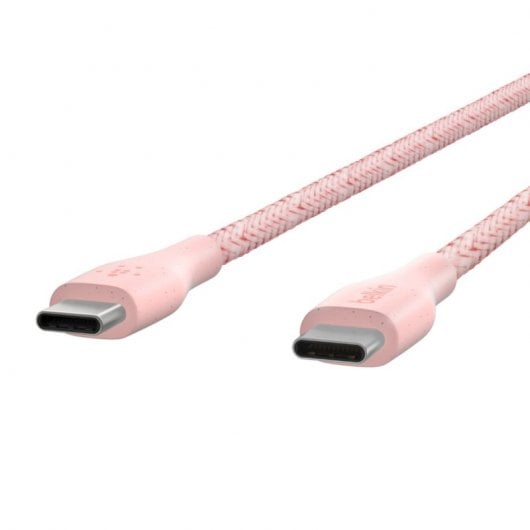 Belkin Boost Charge Cable de Carga Rápida USB-C a USB-C con Correa 1.2m Rosa