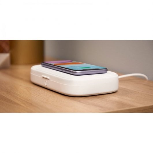 Stérilisateur UV Belkin et chargeur de smartphone sans fil sans prise de charge