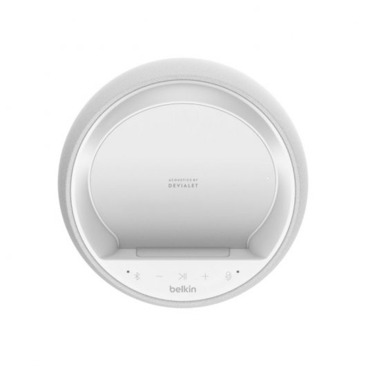 Belkin Coluna Inteligente Hi-Fi + Carregador Sem Fios SOUNDFORM ELITE Google Assistant Branco