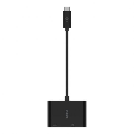Belkin USB-C-zu-VGA-Adapter mit 60 W Pass-Through-Stromversorgung