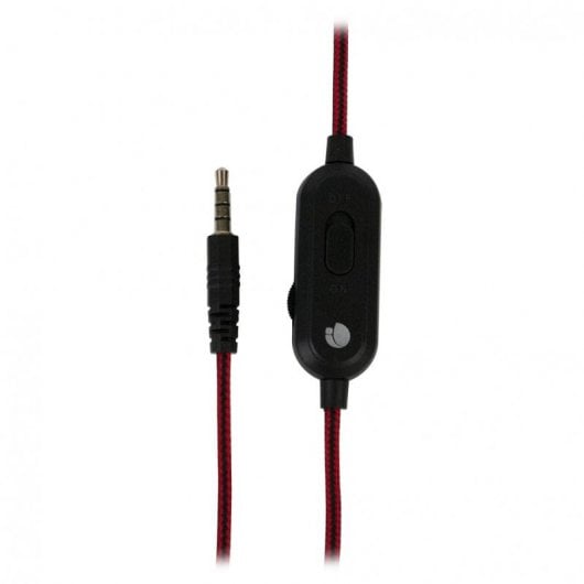 NGS VOX420DJ Auricolare Cablato A Padiglione Giocare Nero, Rosso