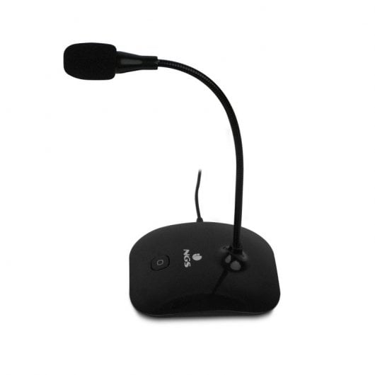 NGS MS-115 Micrófono Sobremesa Negro