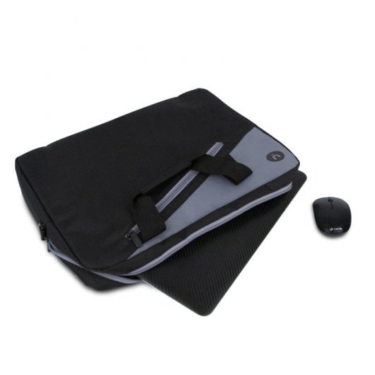 NGS Marterkit Maletín + Ratón Inalámbrico Negro