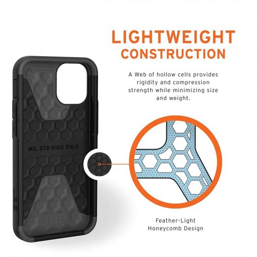 UAG Civilian Funda Plata para iPhone 12 Mini