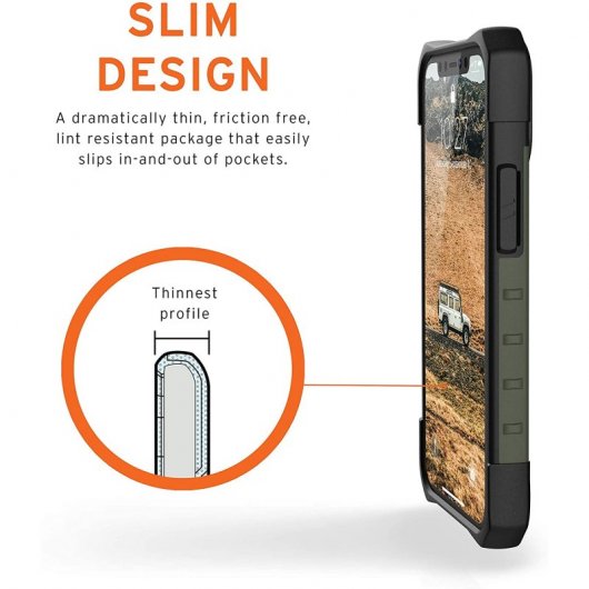 UAG Funda Pathfinder Olive para iPhone 12 Mini