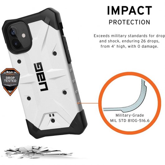 UAG Funda Pathfinder Blanca para iPhone 12 Mini