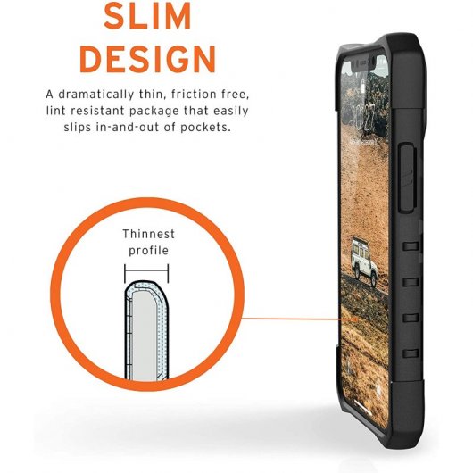 UAG Funda Pathfinder Midnight Camo para iPhone 12 Mini