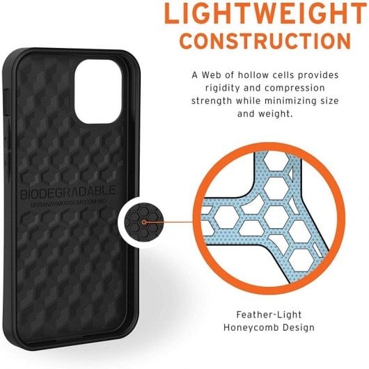 UAG Outback Funda Negra para iPhone 12 Mini