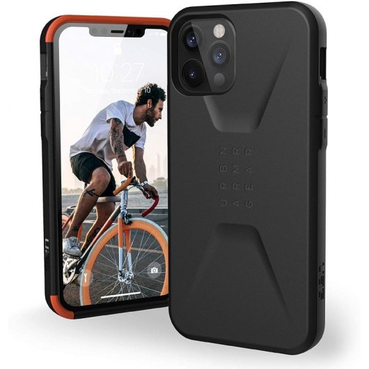 UAG Civilian Funda Negra para iPhone 12/12 Pro