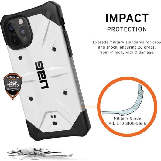 UAG Funda Pathfinder Blanca para iPhone 12 Pro