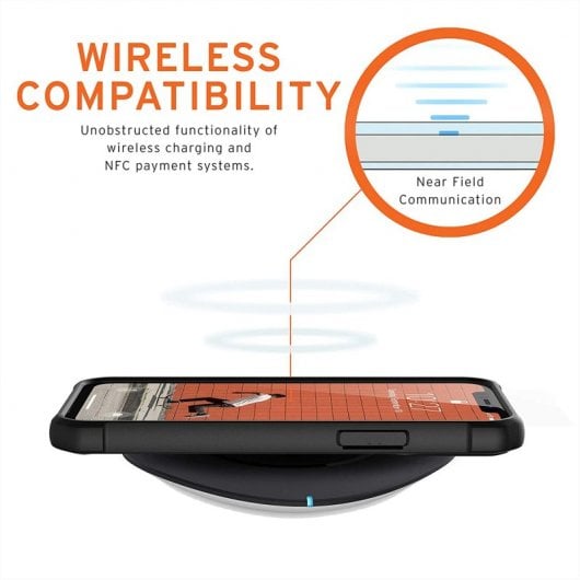 UAG Metropolis LT LTHR ARMR BLACK Capa Preta para iPhone 12/12 Pro
