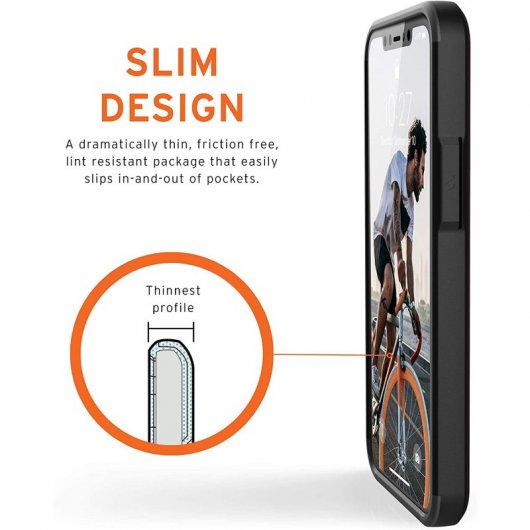 UAG Civilian Funda Plata para iPhone 12 Pro Max
