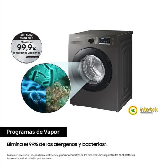 Samsung WW90TA046AX Lavadora de Carga Frontal 9Kg A Acero Inoxidable