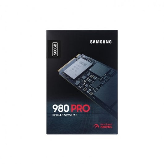 Samsung 980 PRO 500 GB M.2 PCI Express 4.0 NVMe V-NAND MLC