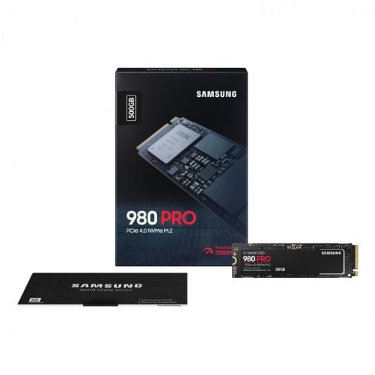 Samsung 980 PRO 500 GB M.2 PCI Express 4.0 NVMe V-NAND MLC