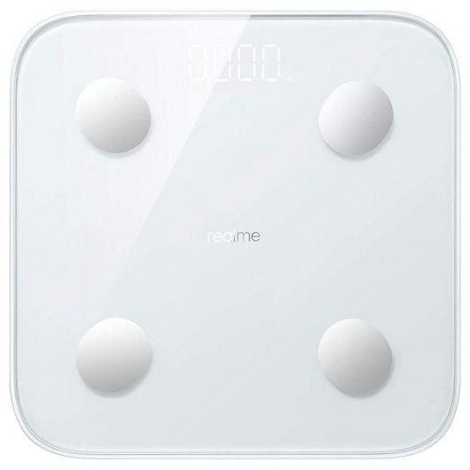 Realme Smart Scale Balança Inteligente para Casa de Banho Branca