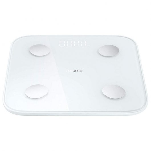 Realme Smart Scale Balança Inteligente para Casa de Banho Branca