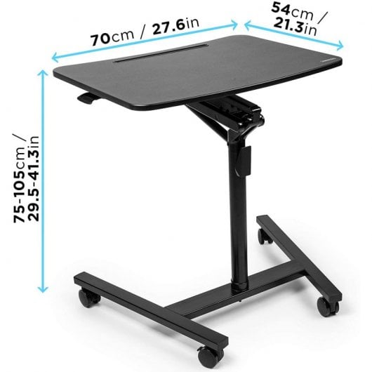 Duronic WPS37 Soporte Móvil para Proyector/Portátil Máx 10kg