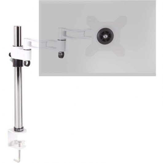 Duronic DM351X3 WE Soporte de Mesa Monitor 13"-27" VESA 100x100 Máx 8kg