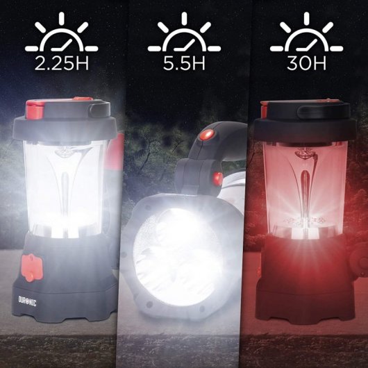 Duronic Hurricane Farol de Camping Recargable