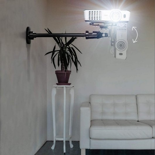 Duronic PB02XL Soporte para Proyector Extensible Techo/Pared Máx 10kg