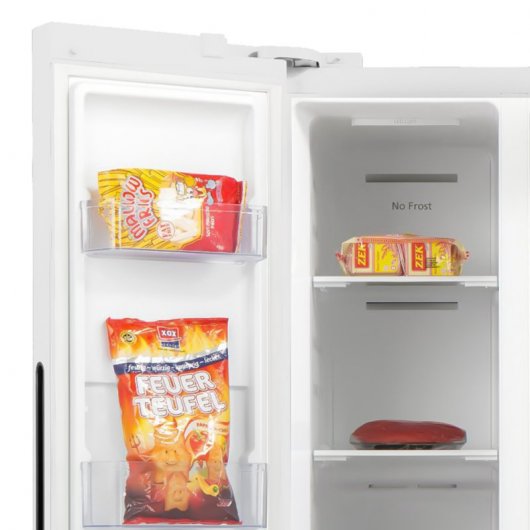 Infiniton SBS-440DAB Frigorífico Americano F Blanco