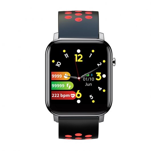Leotec MultiSport BIP 2 Smartwatch Rojo