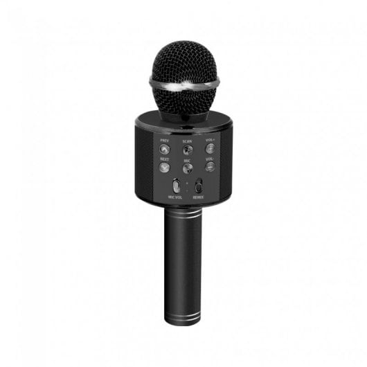 Imperii Pop Star Microphone Karaoké Noir