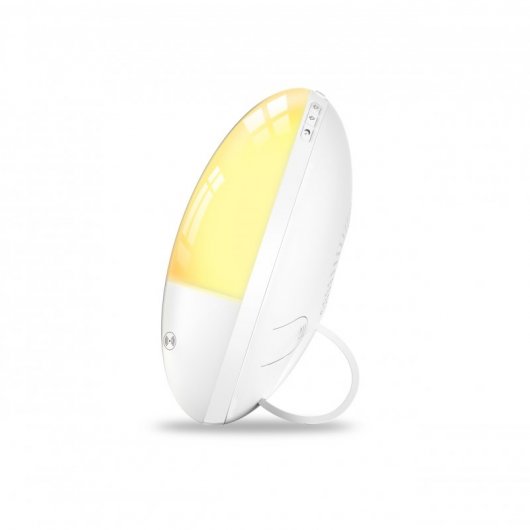 Unotec Despertador Inteligente WiFi Compatible con Alexa y Google Home
