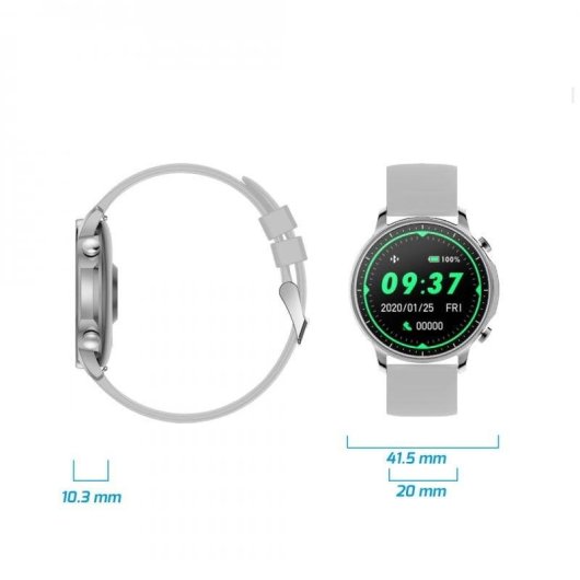Watchuu Style Band 9 Reloj Bluetooth Gris