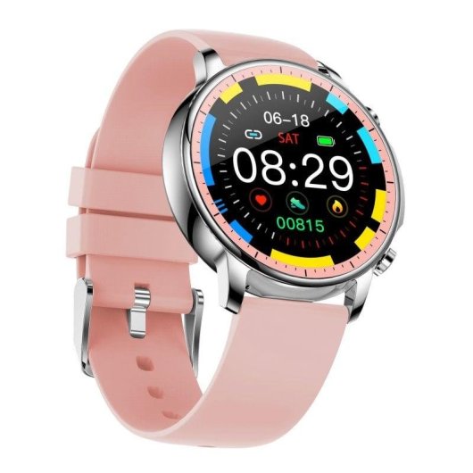 Watchuu Style Band 9 Reloj Bluetooth Rosa