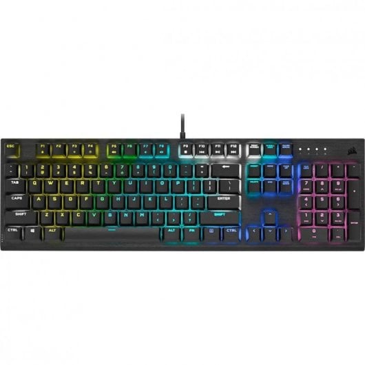 Corsair K60 RGB Pro Teclado Mecánico Gaming Cherry Viola