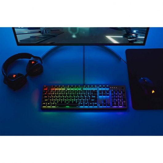 Corsair K60 RGB Pro Teclado Mecánico Gaming Cherry Viola