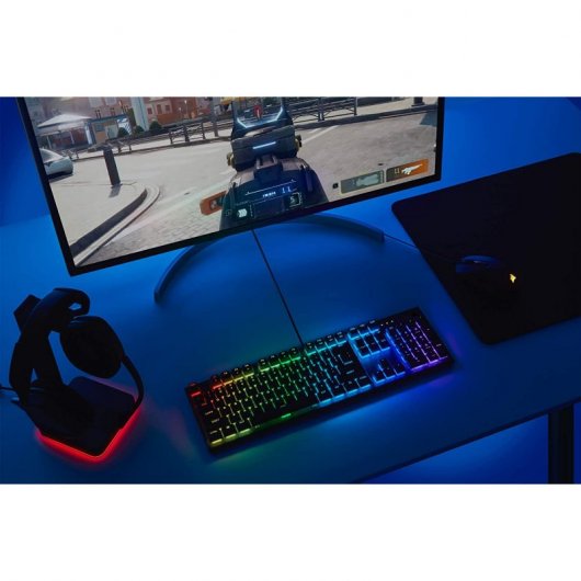 Corsair K60 RGB Pro Teclado Mecánico Gaming Cherry Viola