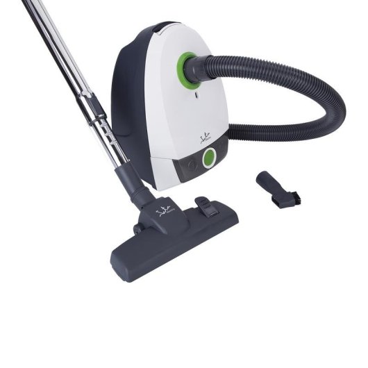 Aspirador com Saco Jata AP915 800W Filtro Lavável 2 Sacos Aço Inoxidável